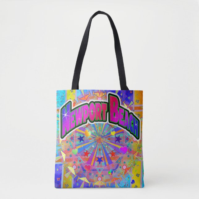 Newport Beach Cosmic Unity Tote Bag (Frente)