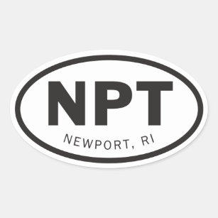 Newport, Rhode - etiqueta da ilha