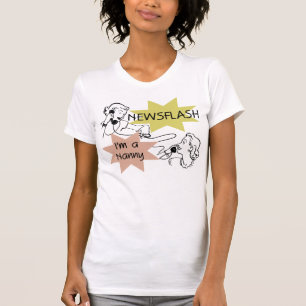 Newsflash eu sou t-shirt e presentes de um