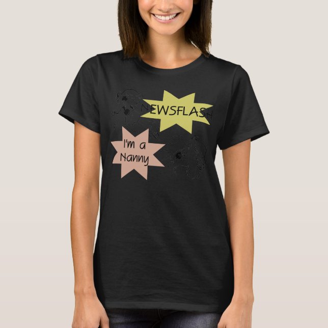 Newsflash eu sou t-shirt e presentes de um (Frente)