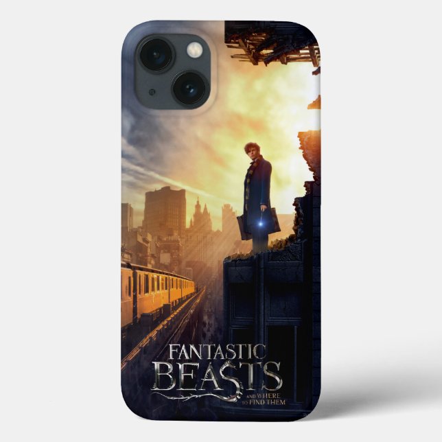 NEWT SCAMANDER™ no edifício destruído (Verso)