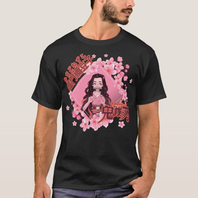 Nezuko - Camiseta Demon Slayer T-Shirt (Frente)
