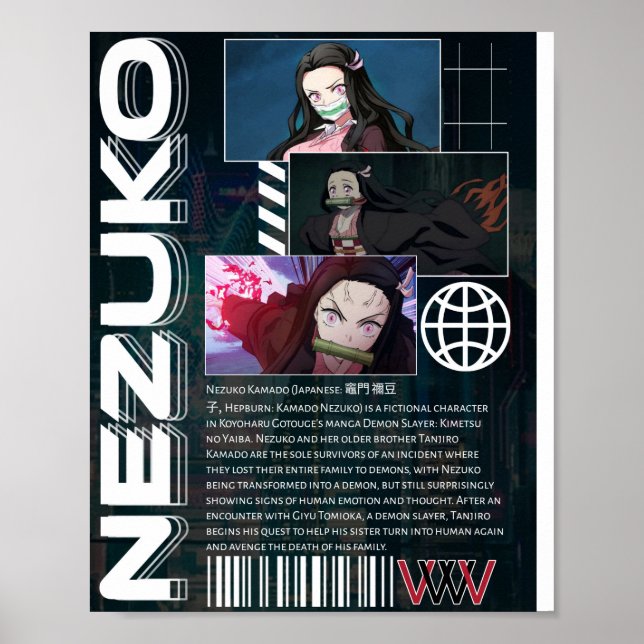 Nezuko poster (Frente)
