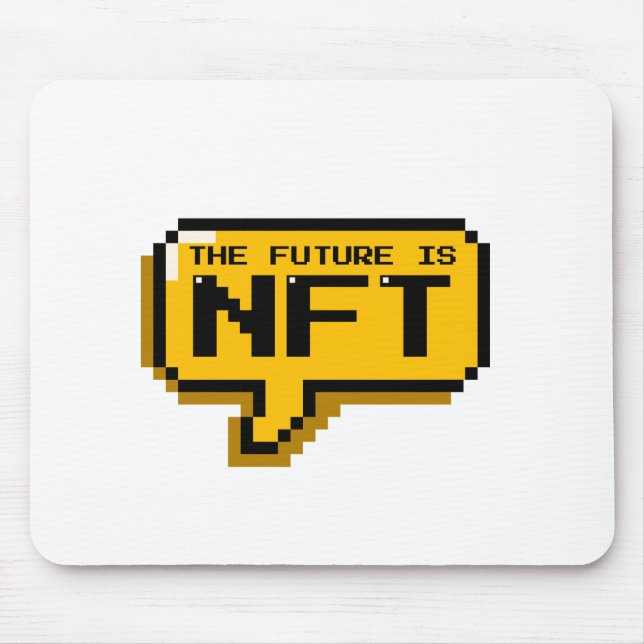 NFT Crypto art Bossica Mouse Pad (Frente)