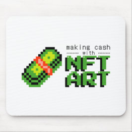 NFT Crypto art Bossica Mouse Pad