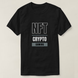 NFT Crypto Gaming T-Shirt Arte digital e Bloqueio