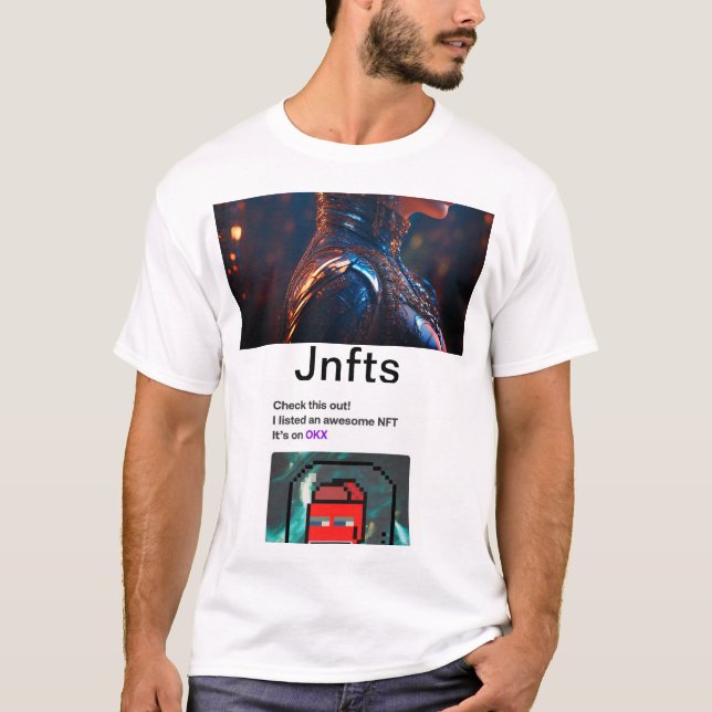 NFTsjarc - Camisetas e camisetas masculinas (Frente)