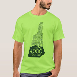 NH 4000 Footers T-Shirt (Logotipo Verde)