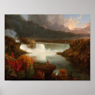Niagara Falls (1830) - Thomas Cole Impressão