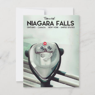 Niagara Falls - EUA - poster de Viagens vintage do