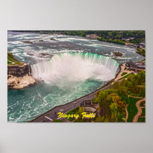 Niagara Falls no poster das canvas