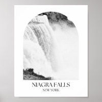 Niagra Cai no Impressão de Foto do Arch de Nova Yo