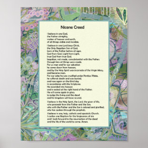 Nicene Creed Impressão Christian