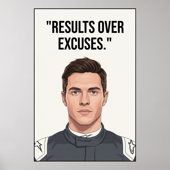 Nico Hülkenberg Racing Vector – Poster (Frente)
