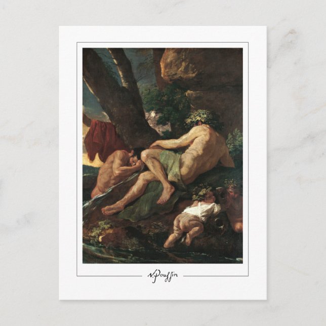 Nicolas Poussin #108 - Cartão Postal de Arte Fina (Frente)