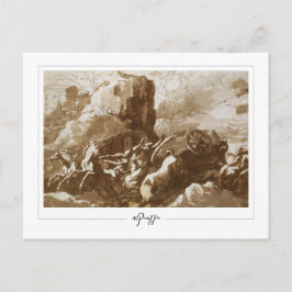 Nicolas Poussin #222 - Cartão Postal de Arte Fina