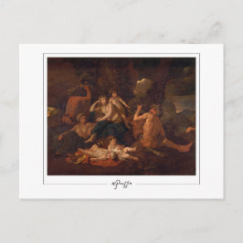Nicolas Poussin #224 - Cartão Postal de Arte Fina