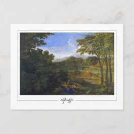 Nicolas Poussin #229 - Cartão Postal de Arte Fina