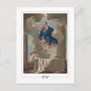 Nicolas Poussin #231 - Cartão Postal de Arte Fina