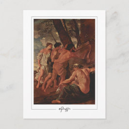Nicolas Poussin #235 - Cartão Postal de Arte Refin