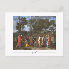 Nicolas Poussin #238 - Cartão Postal de Arte Fina