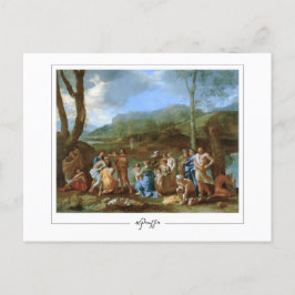 Nicolas Poussin #239 - Cartão Postal de Arte