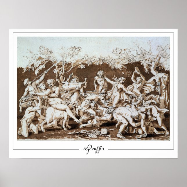 Nicolas Poussin Zedign Art Poster #131 (Frente)