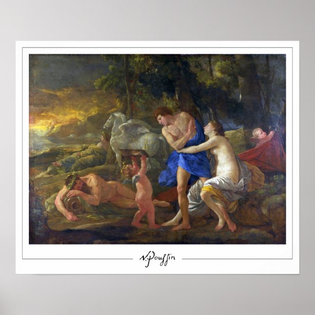 Nicolas Poussin Zedign Art Poster nº 103 (Frente)