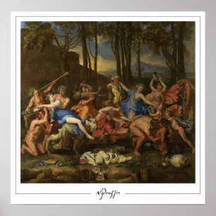 Nicolas Poussin Zedign Art Poster nº 186