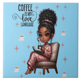 Nicole Coffee Love Language Cerâmica Azulejo