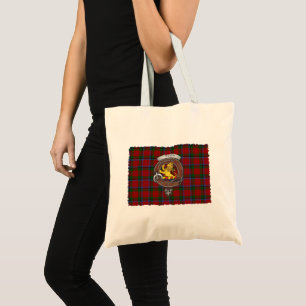 Nicolson Clan Crachá Tartan Bolsa