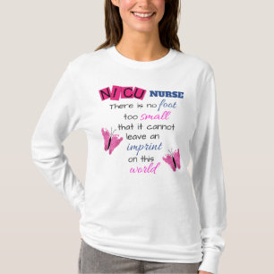 "NICU Nurse" CAMISA DE DORMIR LONGA MULHER