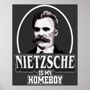 Nietzsche é meu poster do ficar em casa