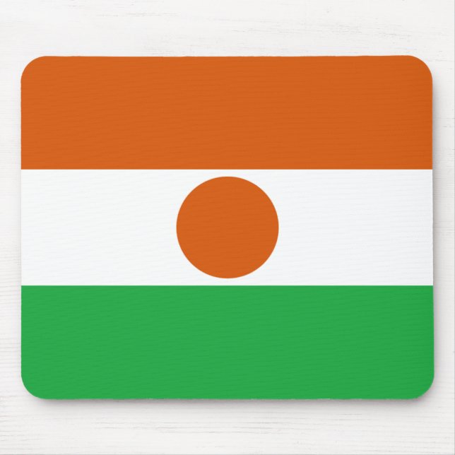 Niger Flag Mousepad (Frente)