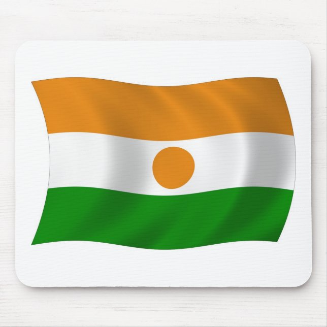 Niger Flag Mousepad (Frente)