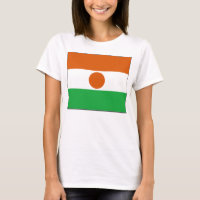 Níger Flag x Map T-Shirt