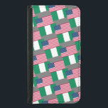 Nigerianos e EUA sinalizam juntos Design de Capa d<br><div class="desc">Bandeiras da Nigéria e dos EUA em um cobrir telefônico. Um bom design de padrão que se destaca de longe.</div>