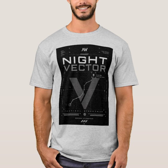 Night Vector T-Shirt (Frente)
