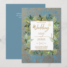 NIKAH - Convites Dourados ao Casamento Islâmico Az