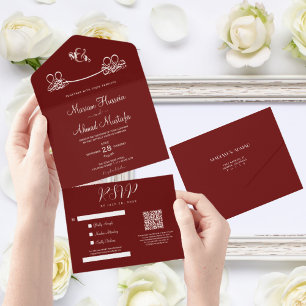 Nikah Islâmica Mínima Escura Mínima Moderna Elegan