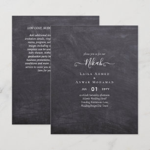 NIKAH - Orçamento - Convites Islâmicos para Casa