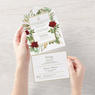NIKAH WALLIMAH, ALUNO Islâmico, Flores Todas Em Um