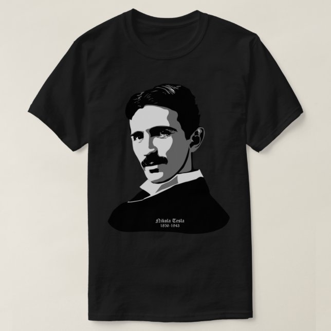 Nikola Tesla Essential T-Shirt (Frente do Design)
