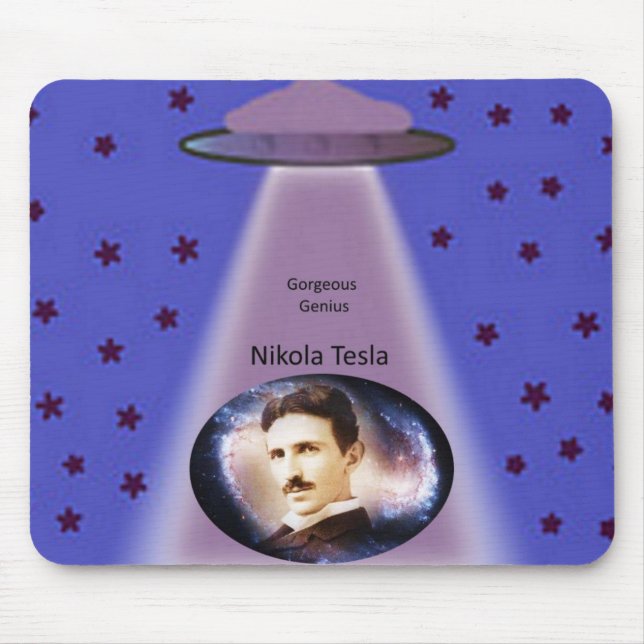 Nikola Tesla Mousepad (Frente)