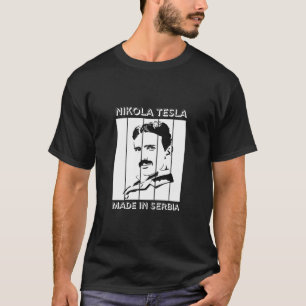 Nikola Tesla Retro Style T-Shirt