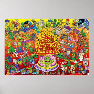 Nik's PLA Poster (Yellow/Orange/Red background)
