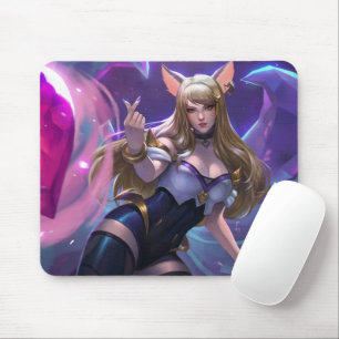 Nine Tail Fox Mousepad   Mousepad Personalizável