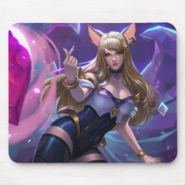 Nine Tail Fox Mousepad | Mousepad Personalizável
