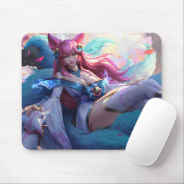 Nine Tail Fox Mousepad | Mousepad Personalizável