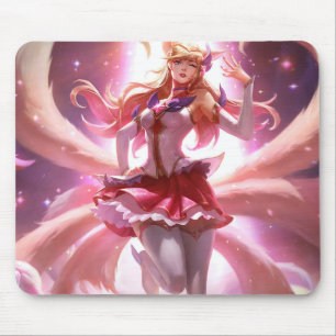 Nine Tail Fox Mousepad   Mousepad Personalizável